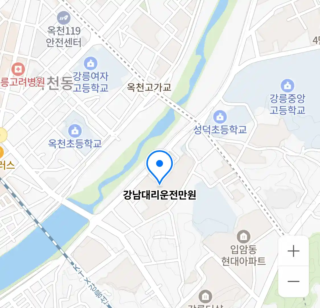 강남대리운전만원 위치