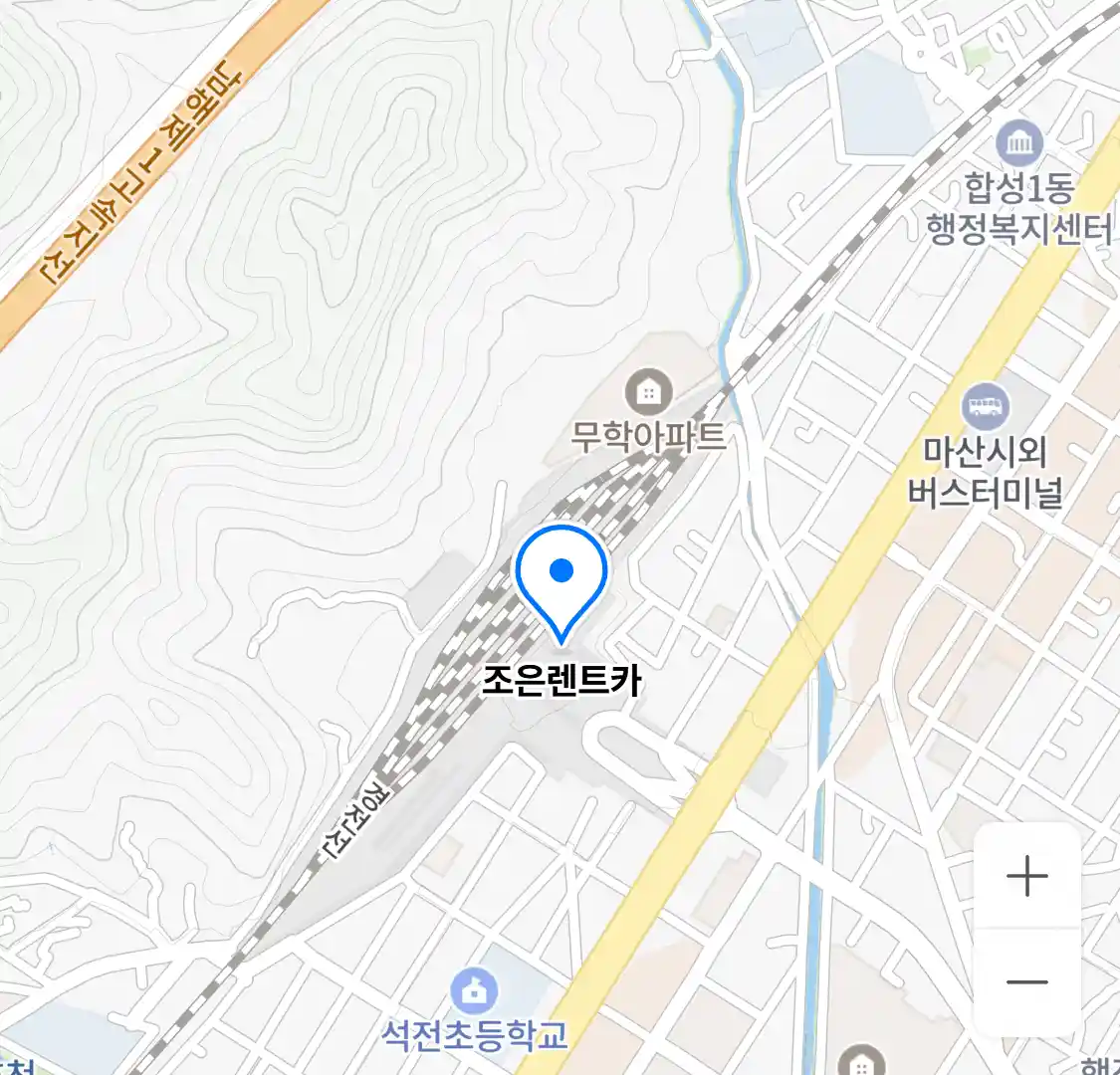 조은렌트카 위치