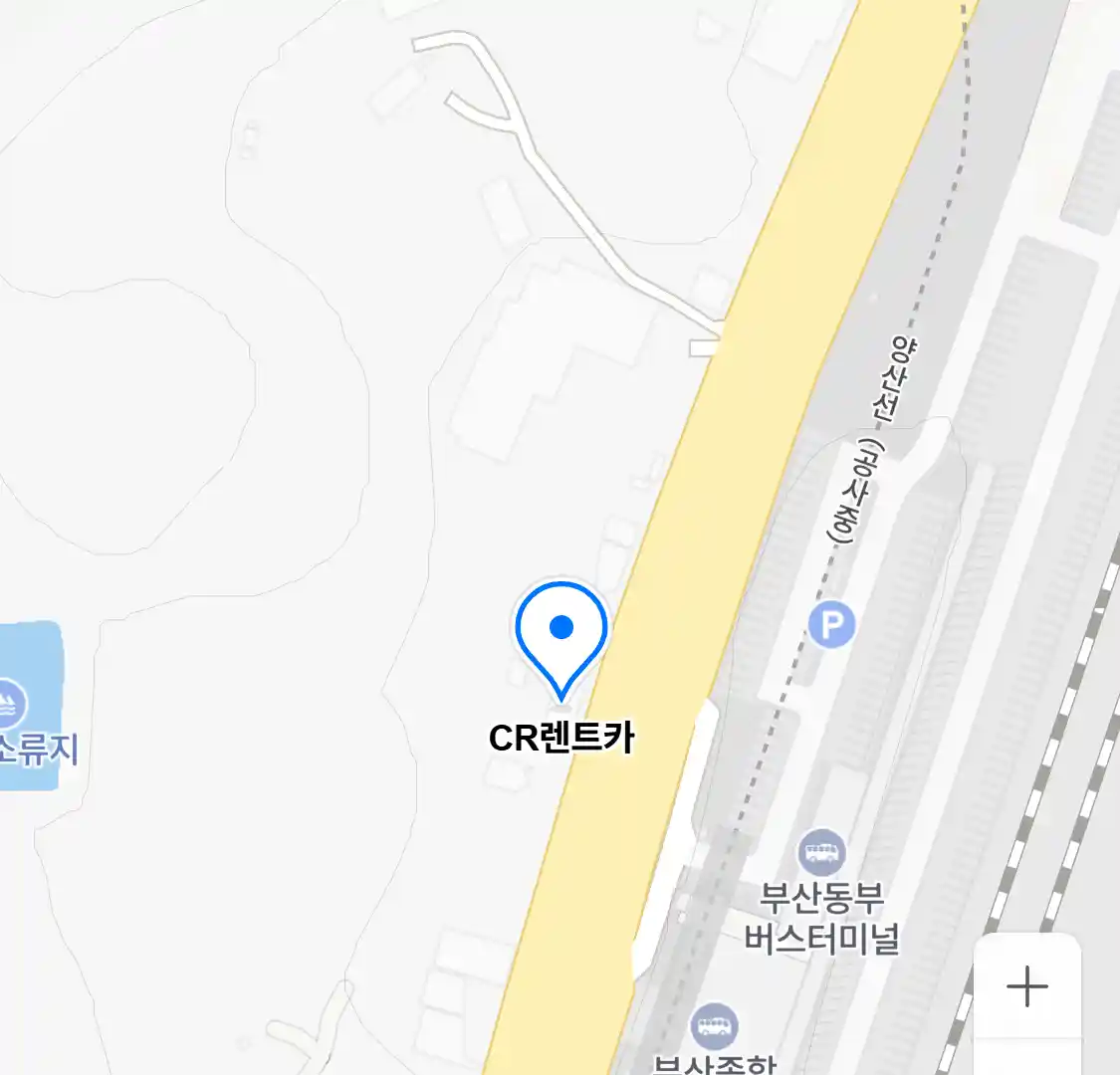 CR렌트카 위치