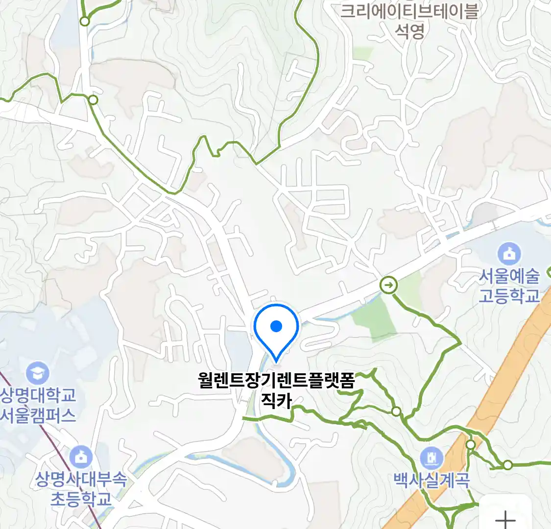 월렌트장기렌트플랫폼직카 위치