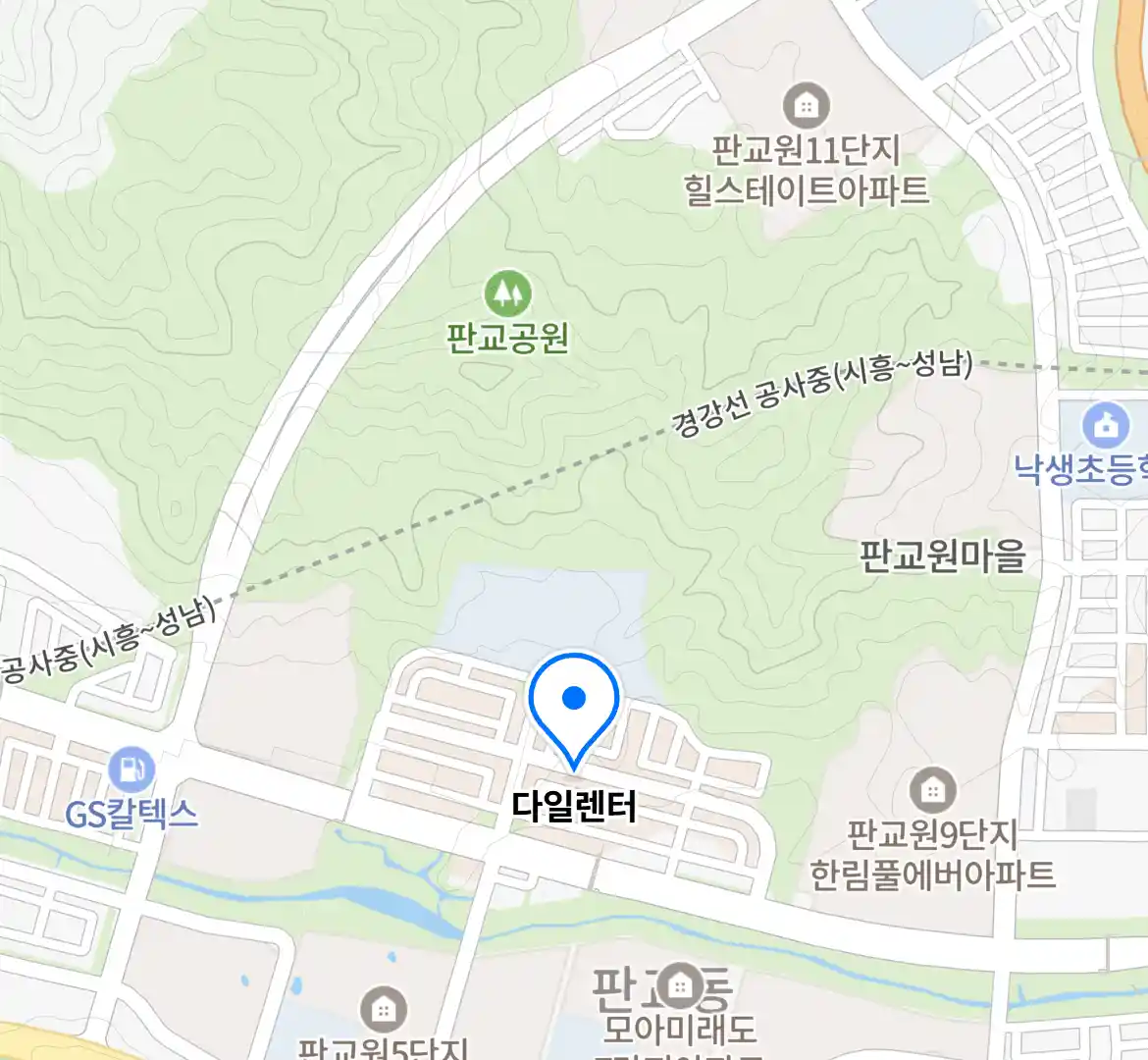 다일렌터 위치