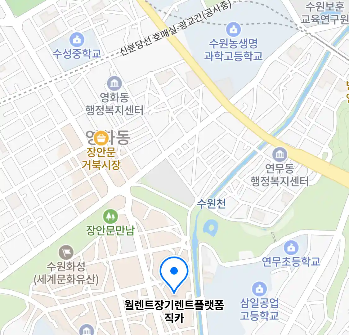 월렌트장기렌트플랫폼직카 위치
