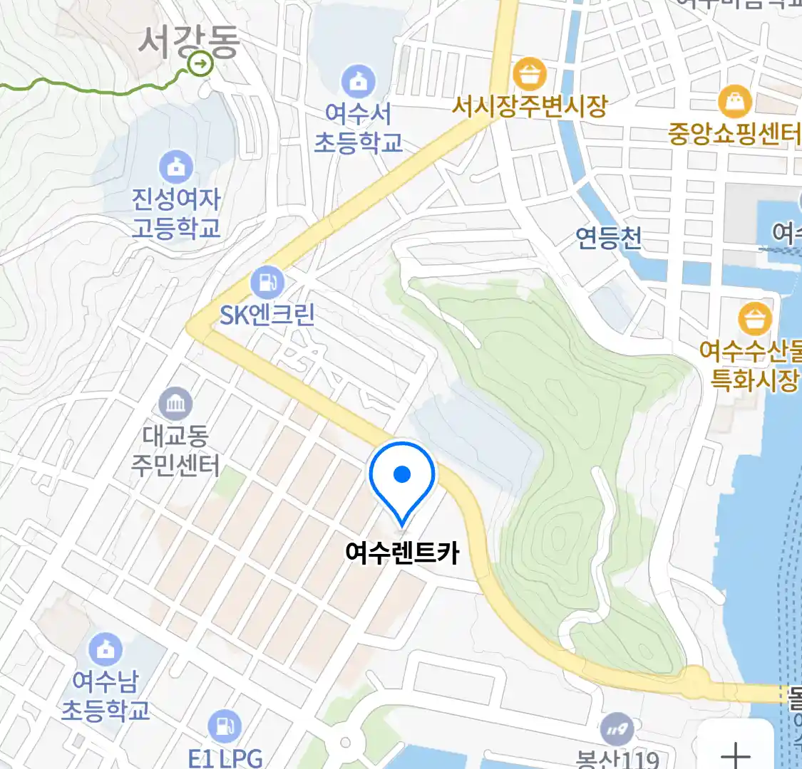 여수렌트카 지도