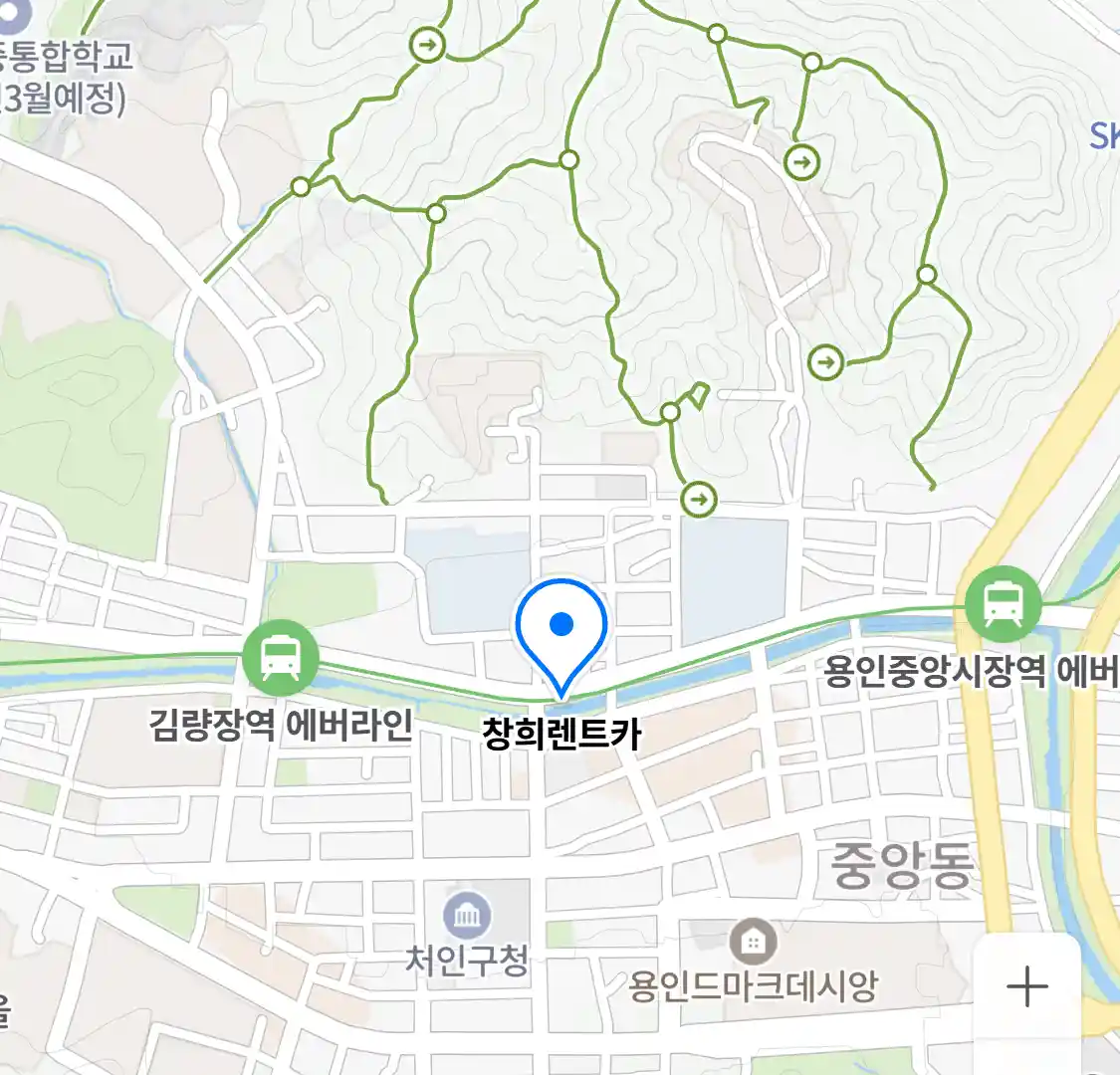 창희렌트카 위치