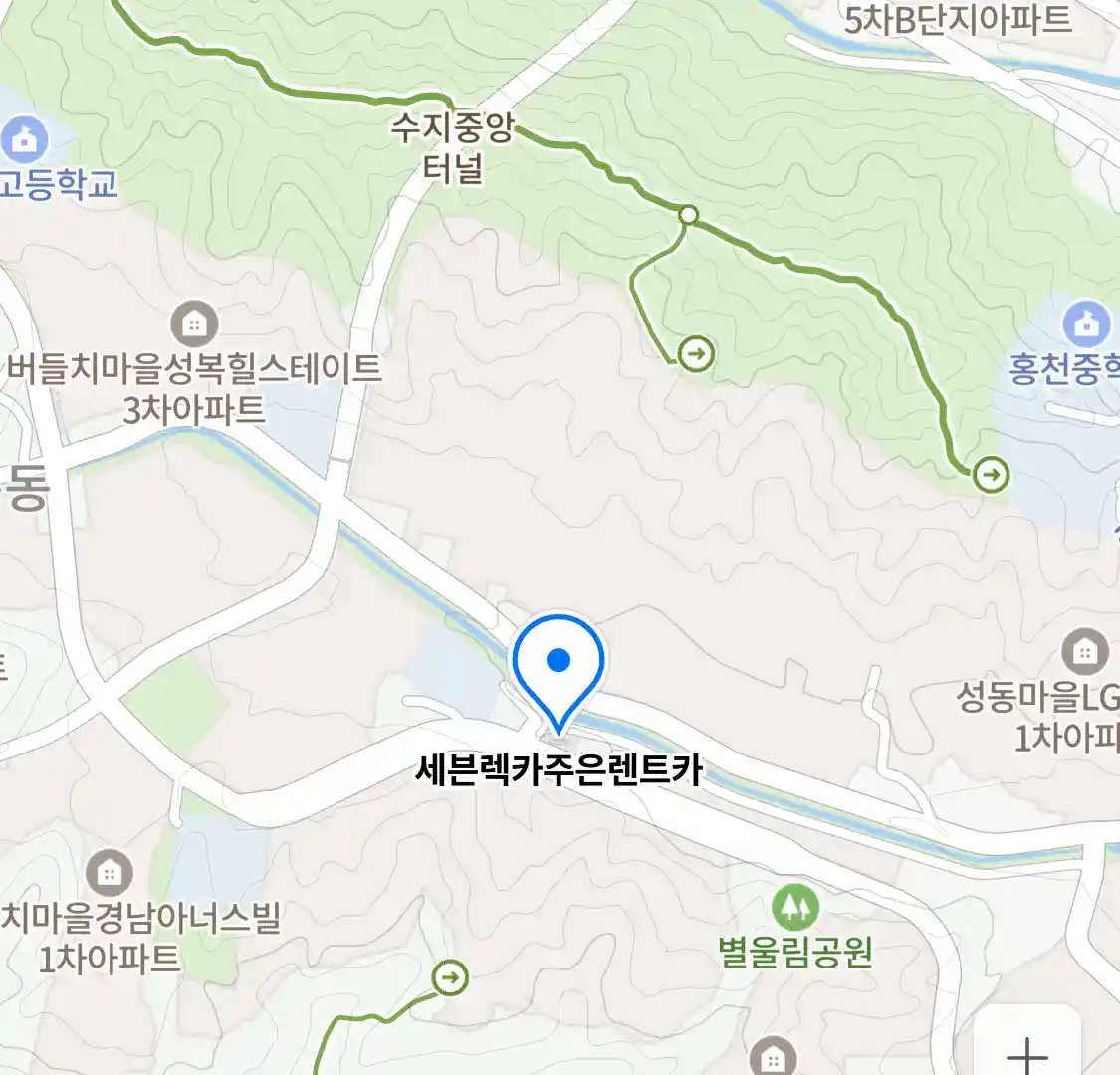 세븐렉카주은렌트카 위치