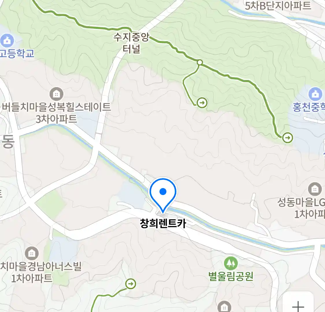 창희렌트카 위치
