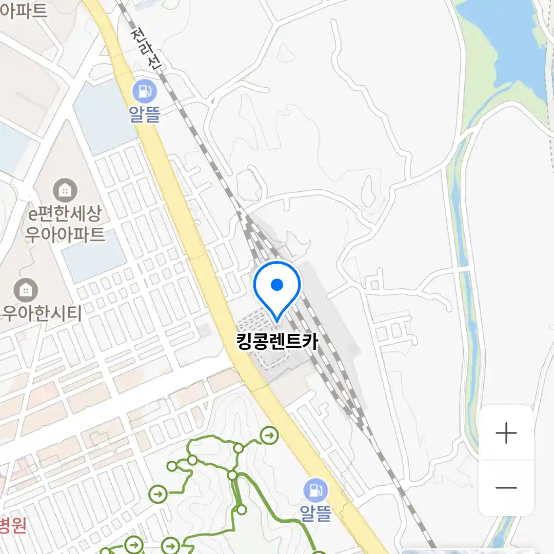 킹콩렌트카 위치