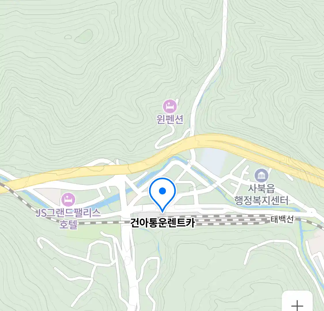 건아통운렌트카 위치
