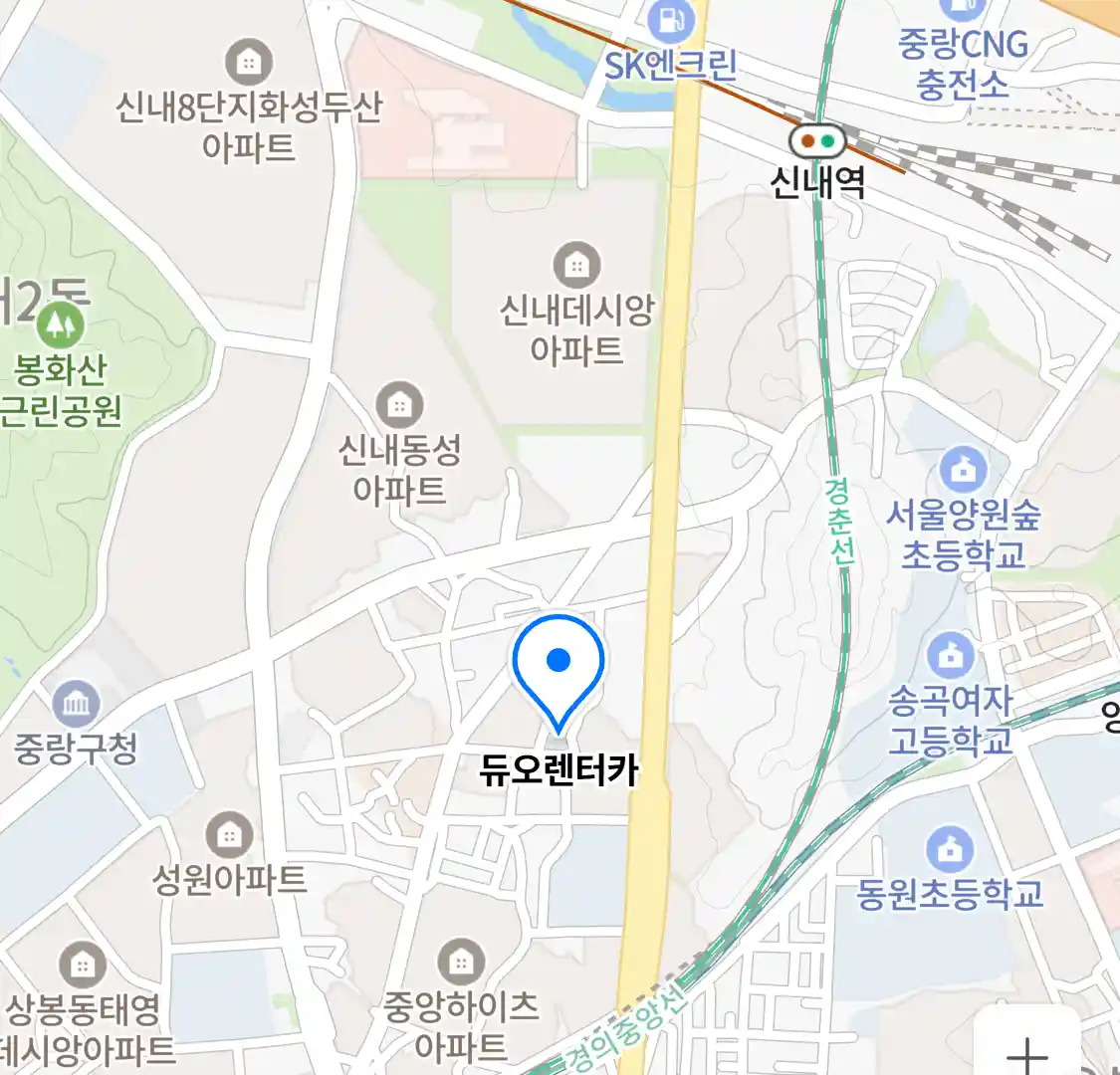 듀오렌터카 위치