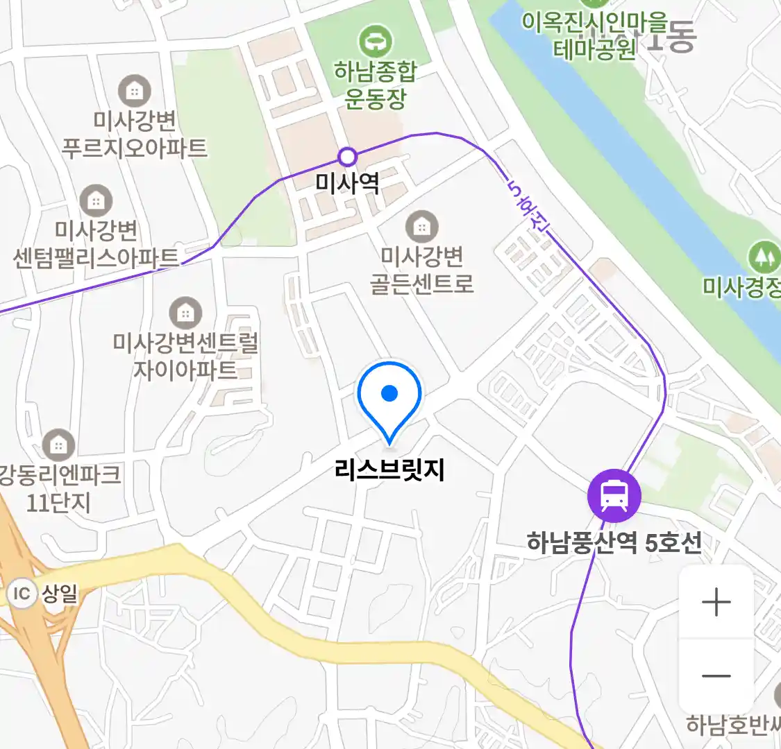 리스브릿지 위치