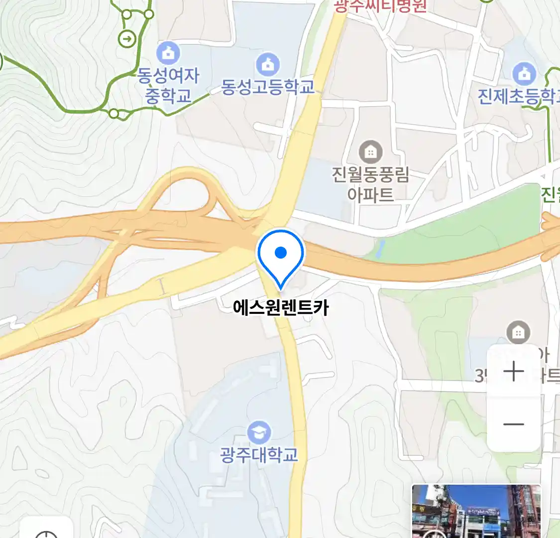 에스원렌트카 위치