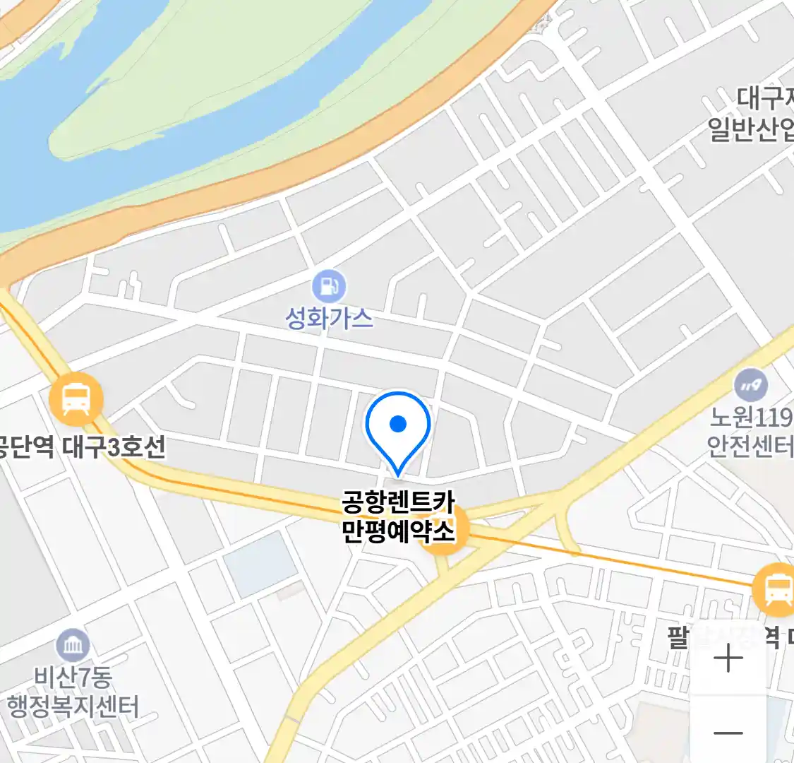 공항렌트카 만평예약소 위치