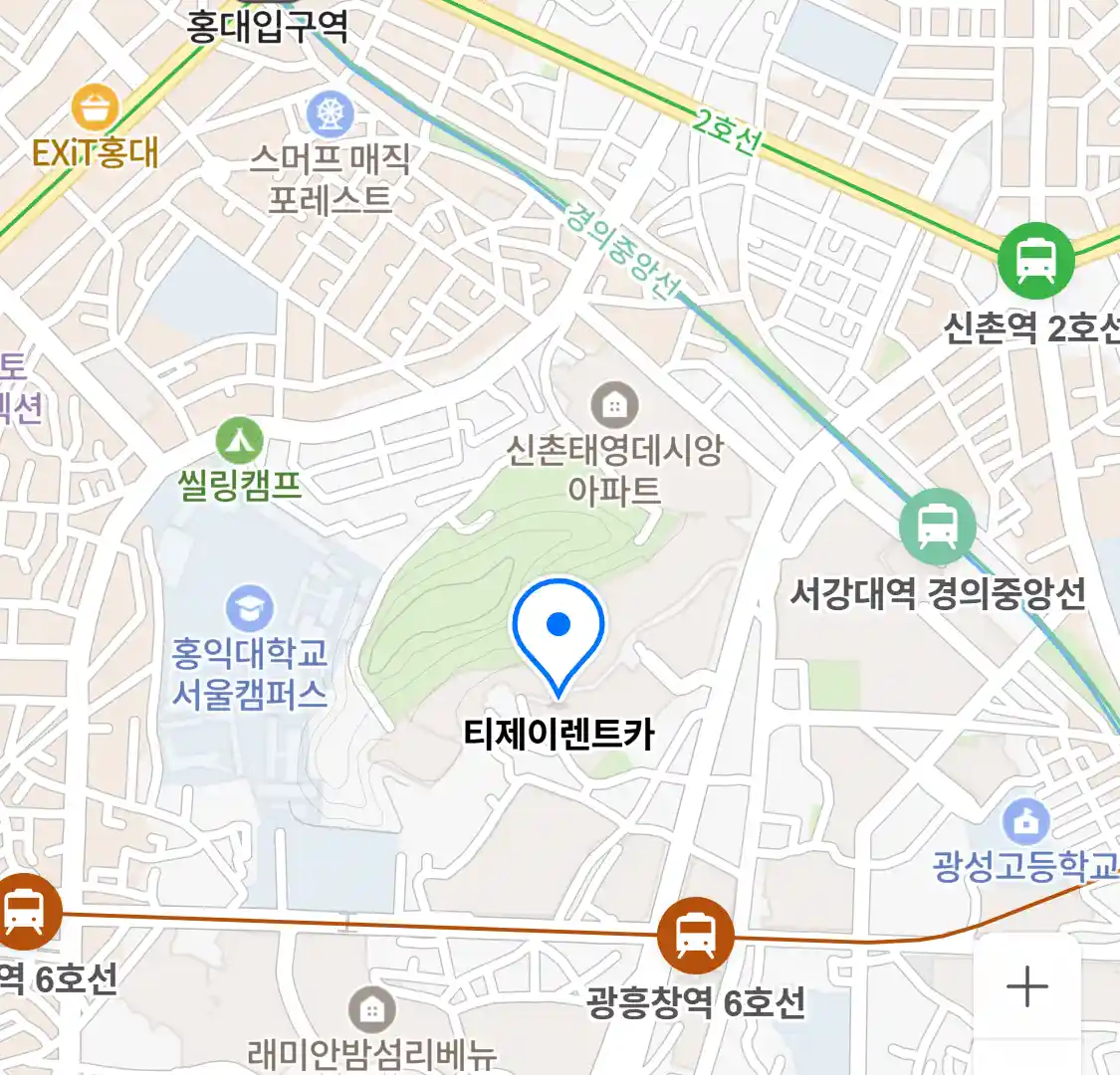 티제이렌트카 위치