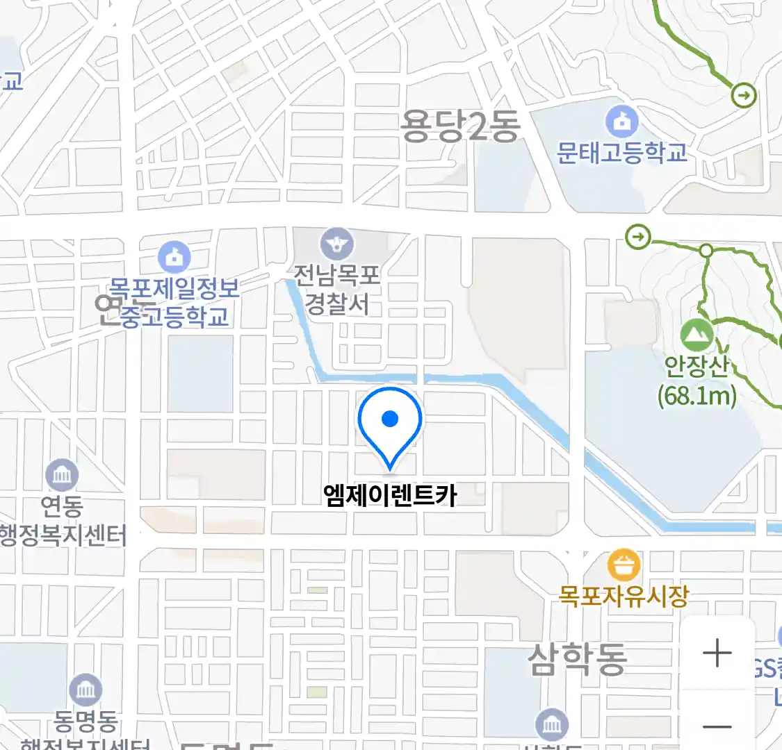 엠제이렌트카 위치