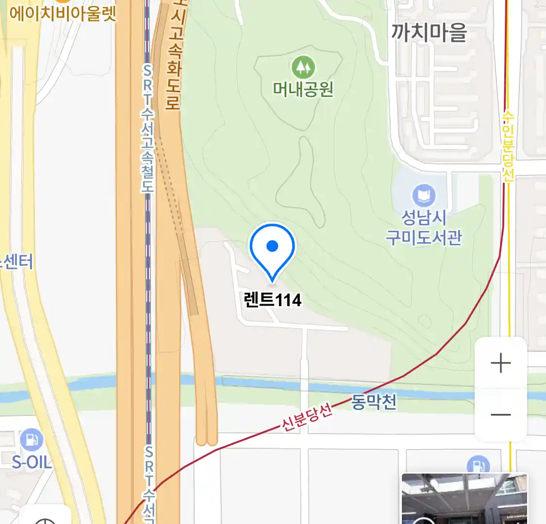 렌트114 위치