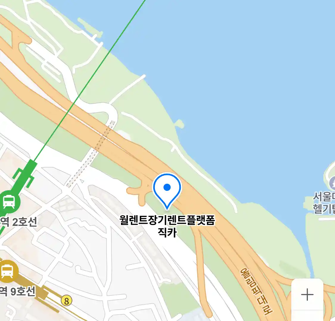 월렌트장기렌트플랫폼직카 위치