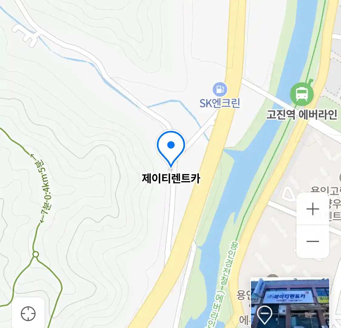 제이티렌트카 위치