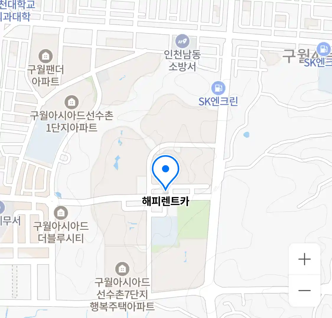 해피렌트카 지도