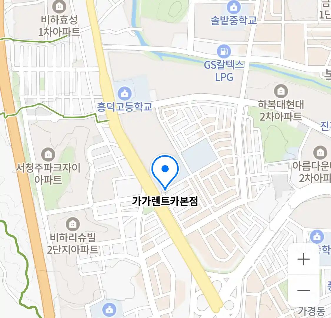 가가렌트카본점 위치