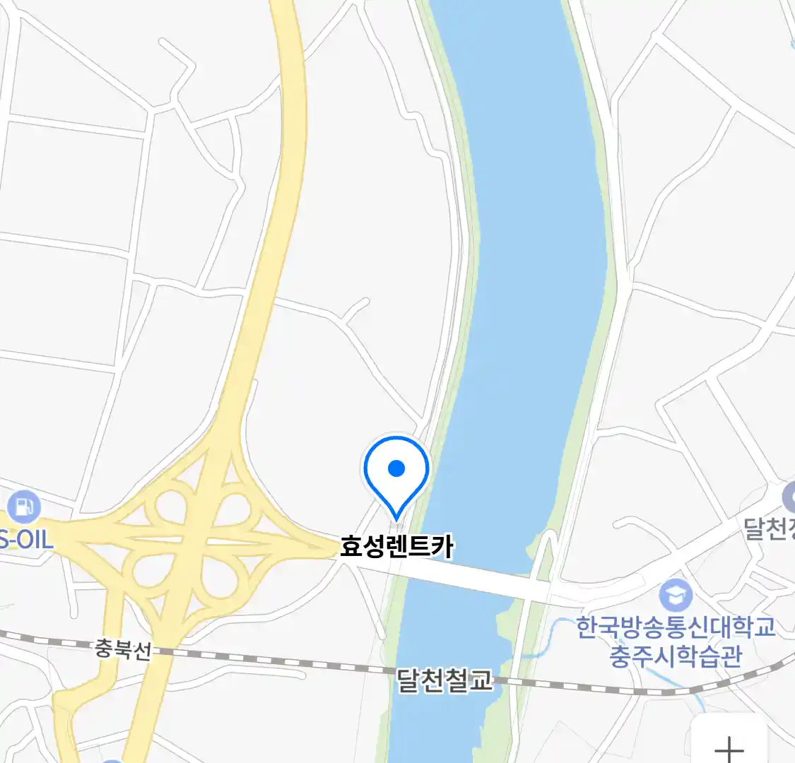 효성렌트카 위치