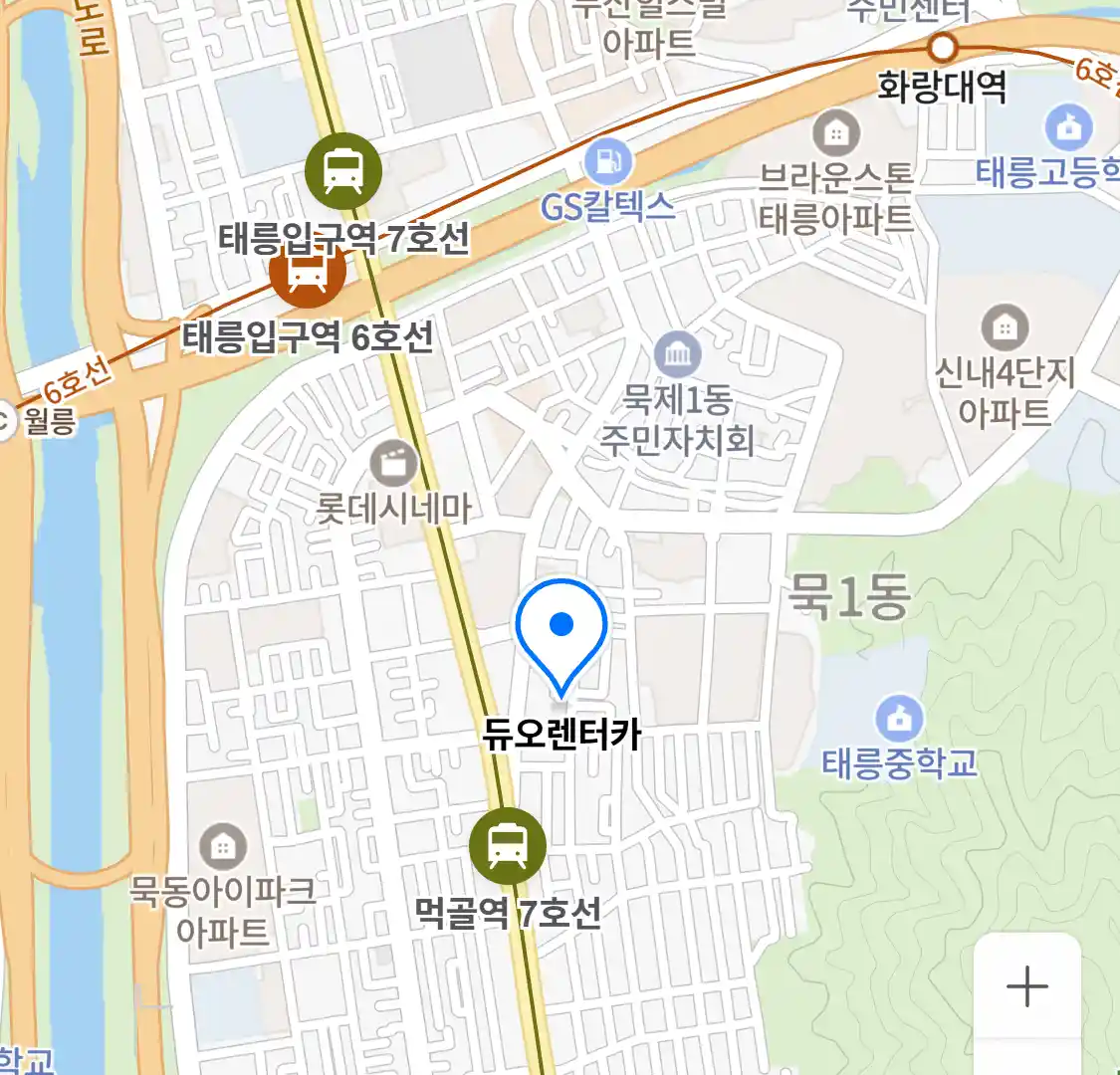 듀오렌터카 위치