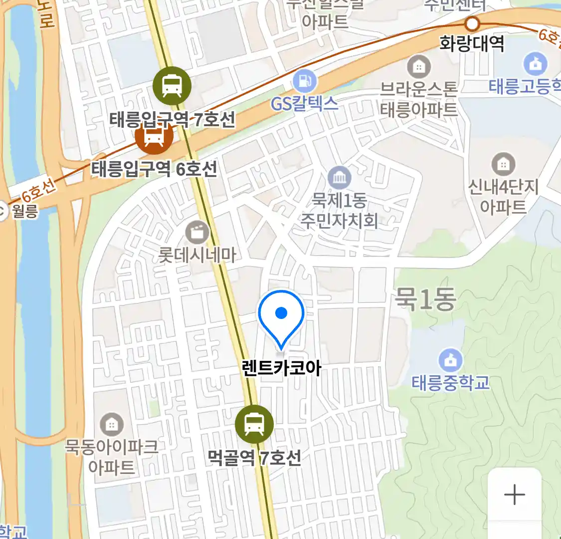 렌트카코아 위치