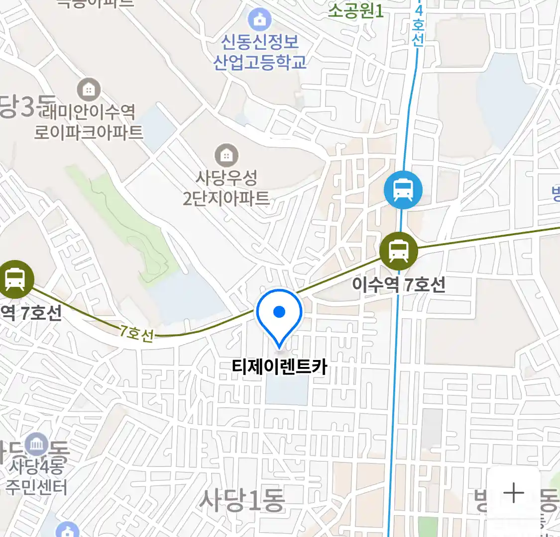 티제이렌트카 위치
