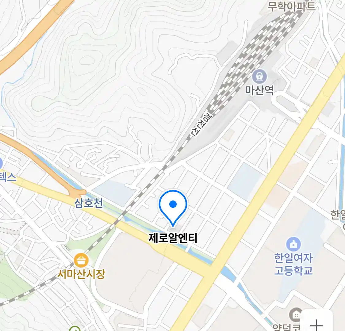 제로알엔티 위치