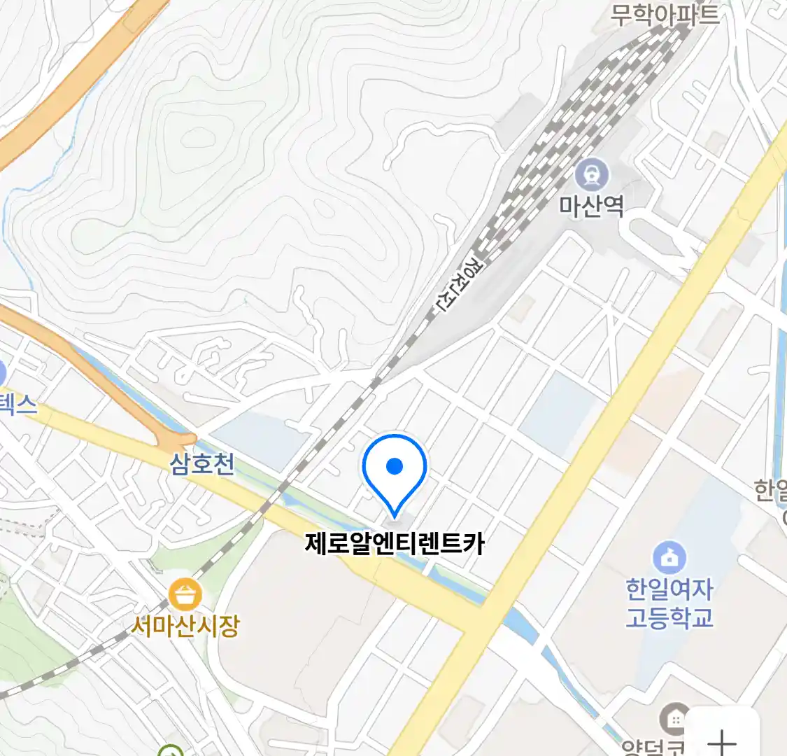 제로알엔티렌트카 위치