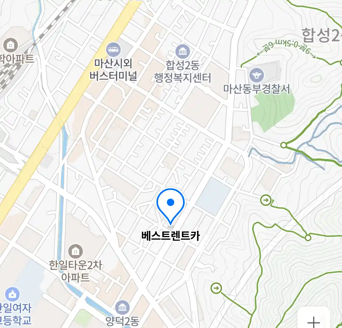 베스트렌트카 위치