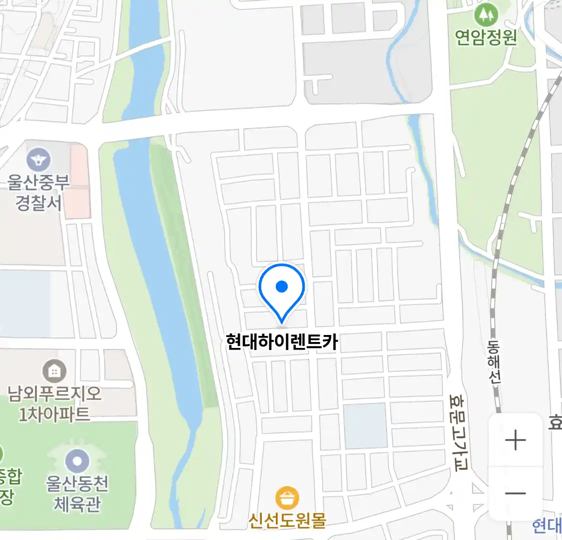 현대하이렌트카 위치