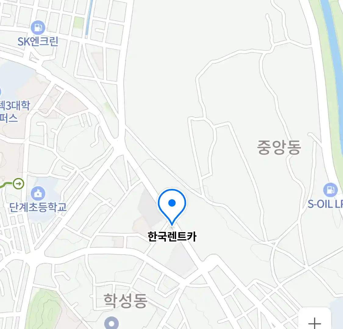 한국렌트카 위치