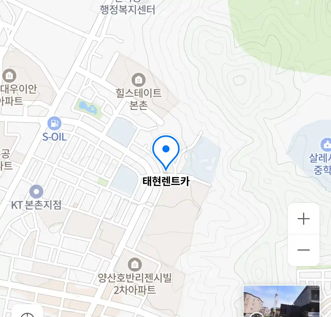 태현렌트카 위치