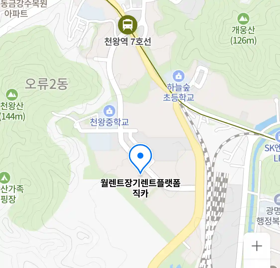 월렌트장기렌트플랫폼직카 위치