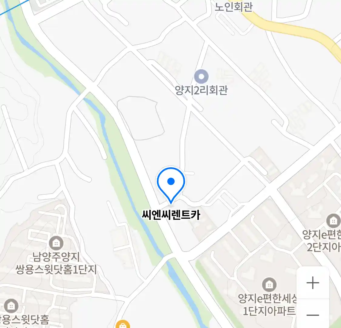씨엔씨렌트카 위치