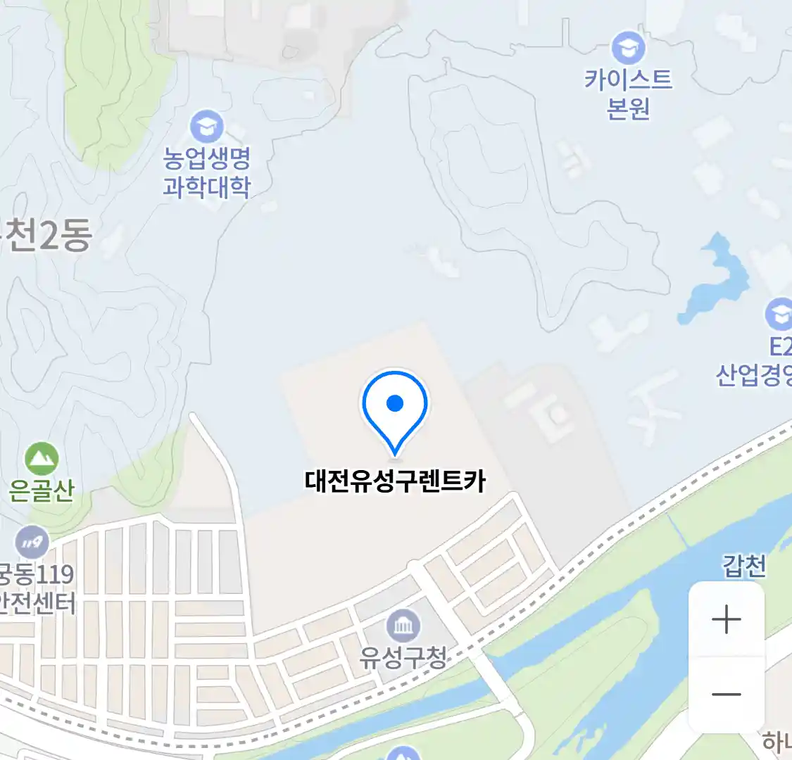 대전유성구렌트카 위치