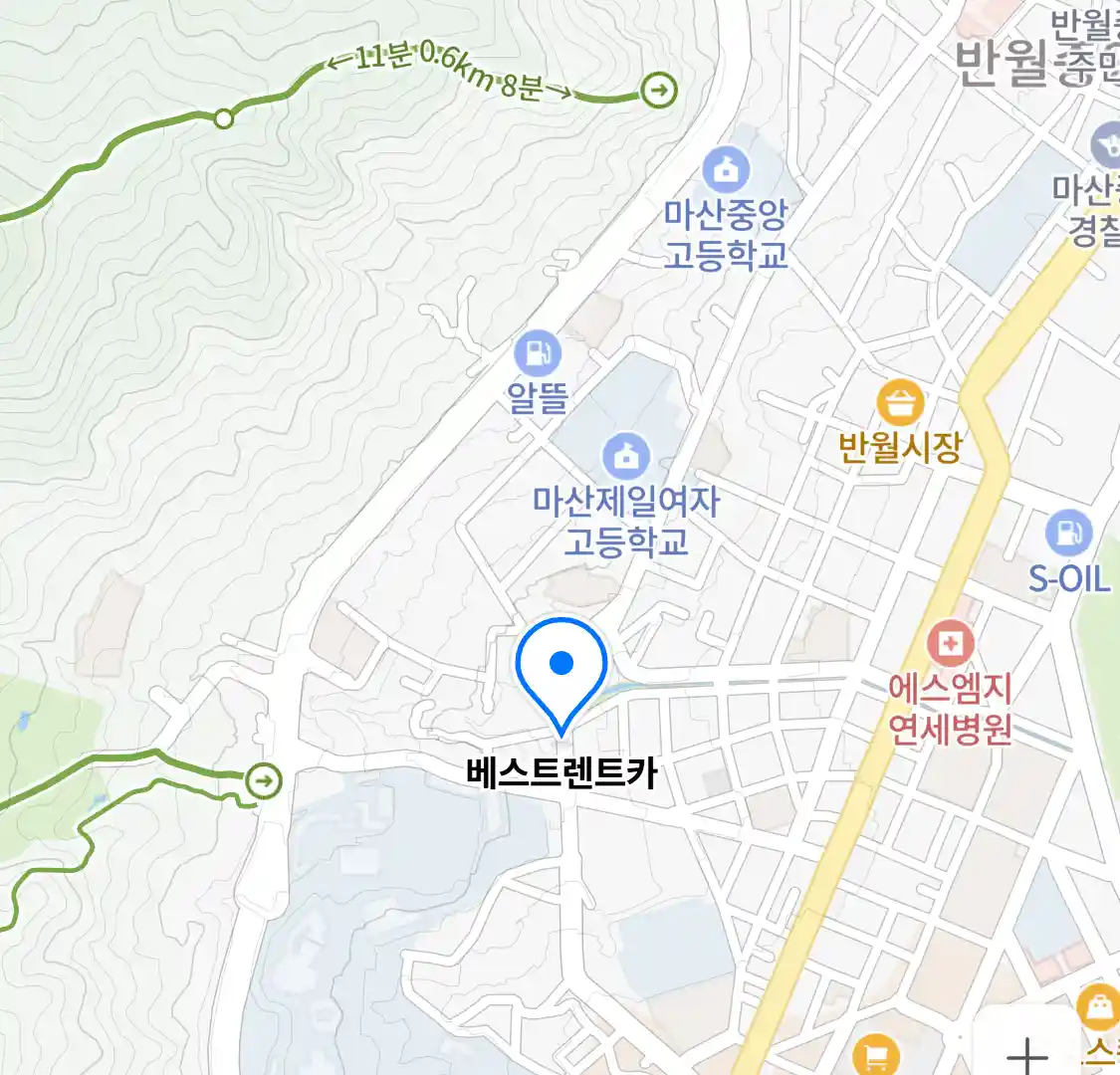 베스트렌트카 위치