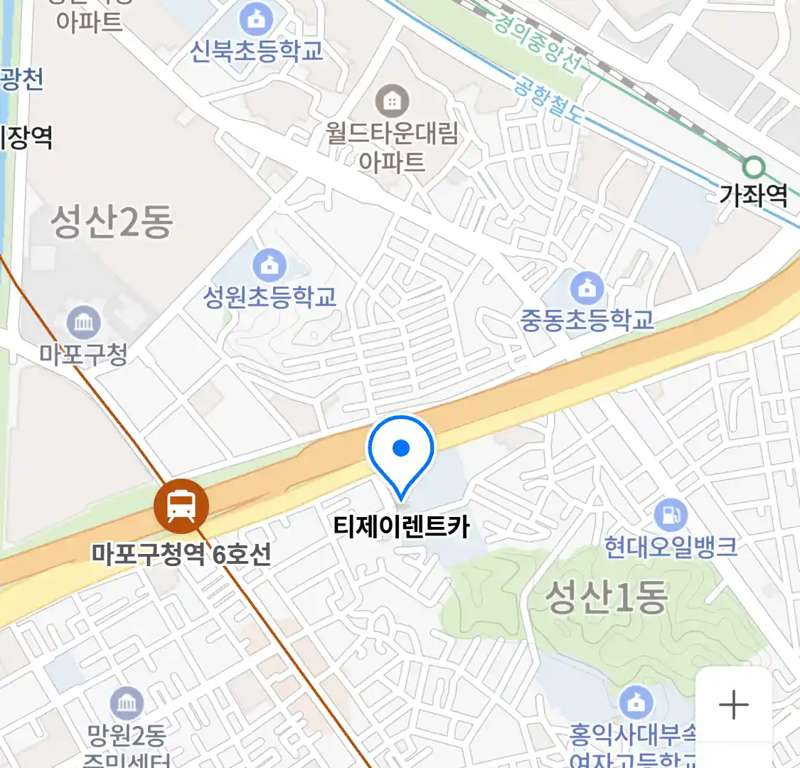 티제이렌트카 위치