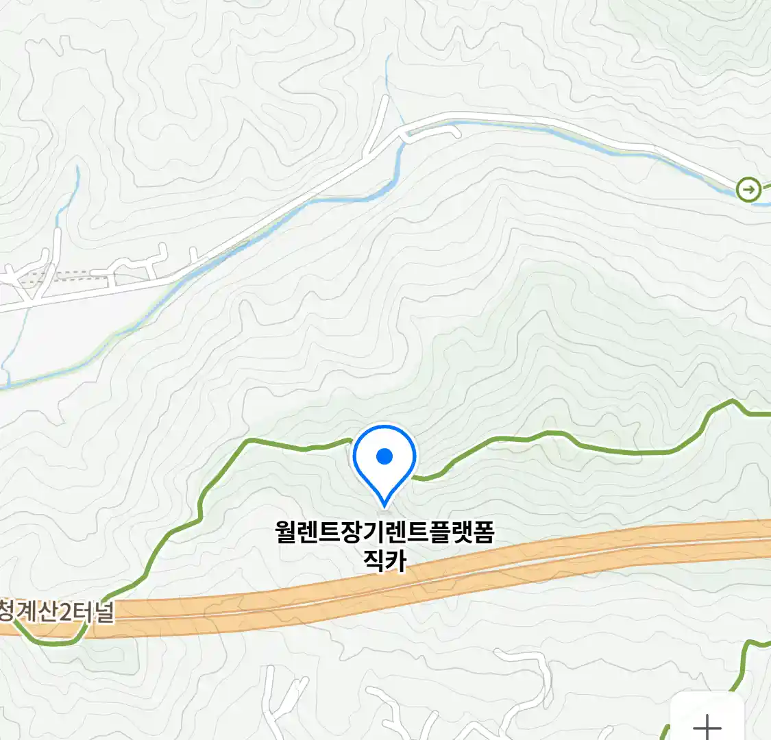 월렌트장기렌트플랫폼직카 위치