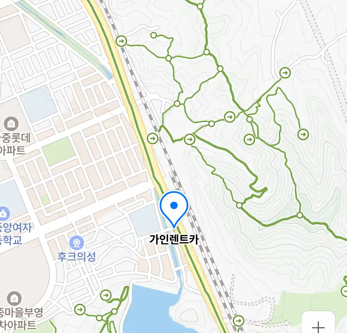 가인렌트카 위치