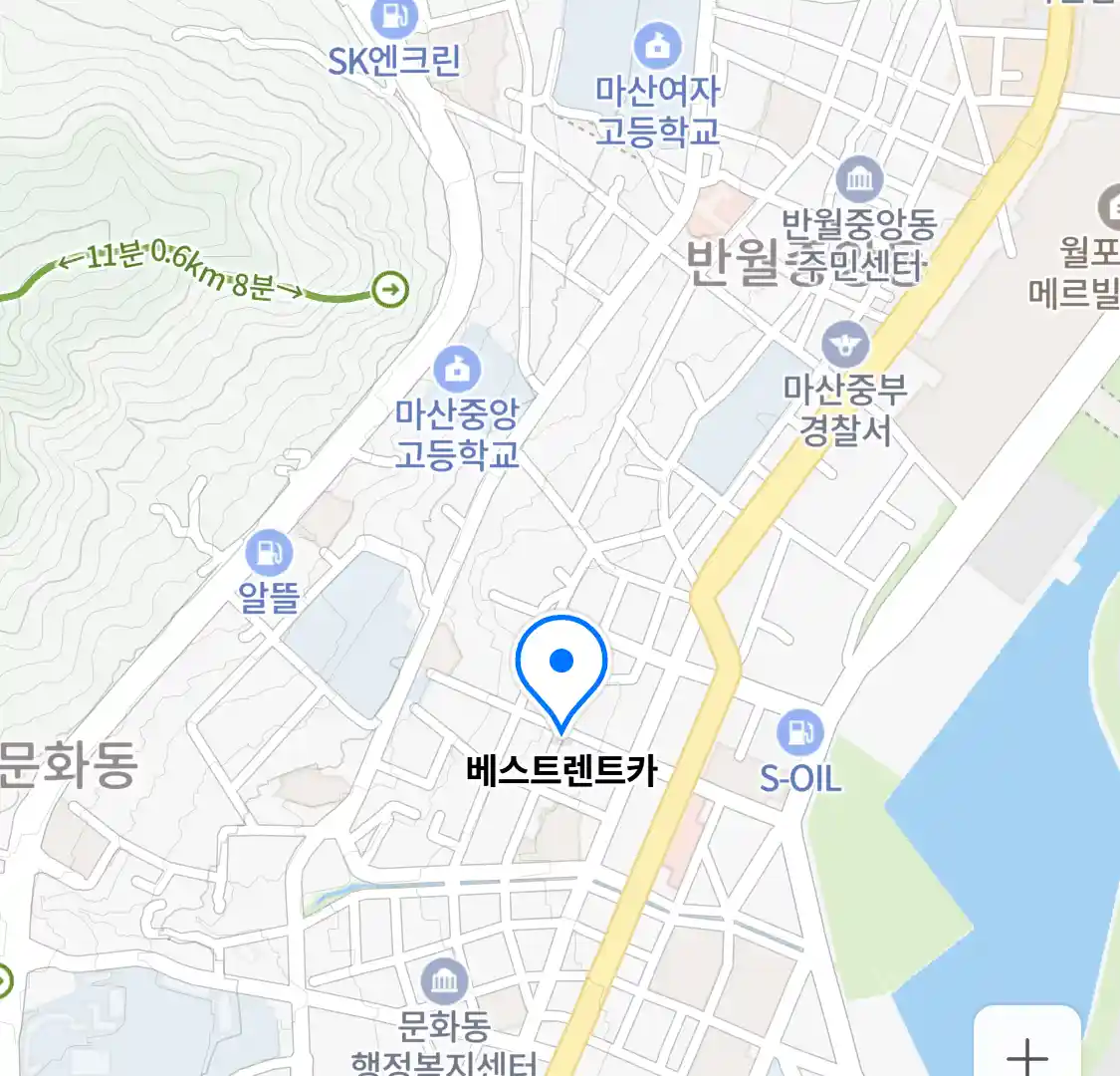 베스트렌트카 위치