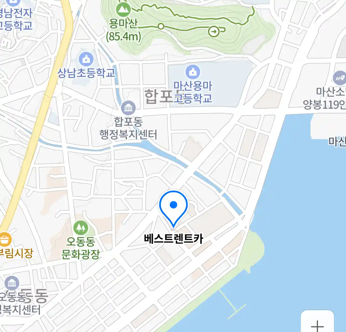 베스트렌트카 위치