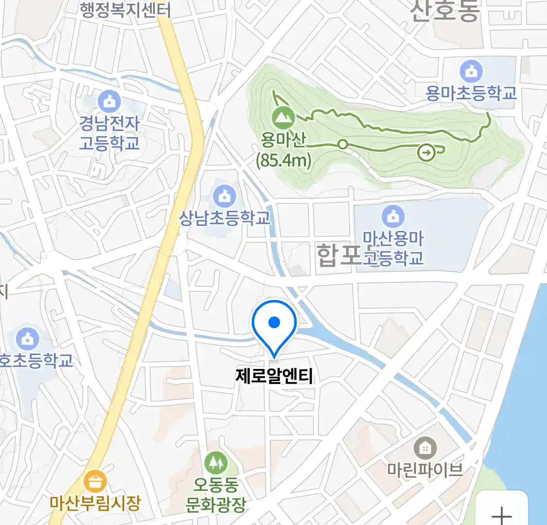 제로알엔티 위치