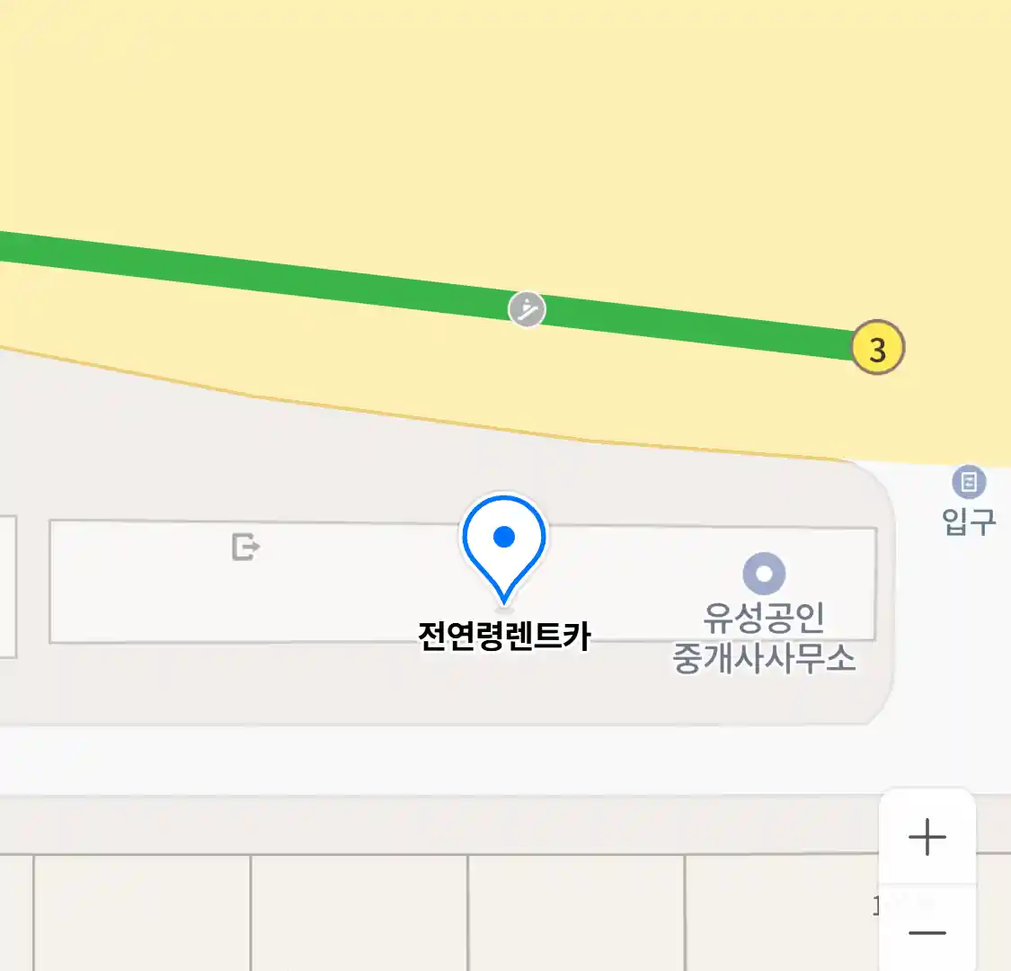 전연령렌트카 지도