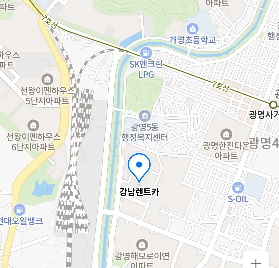 강남렌트카 위치