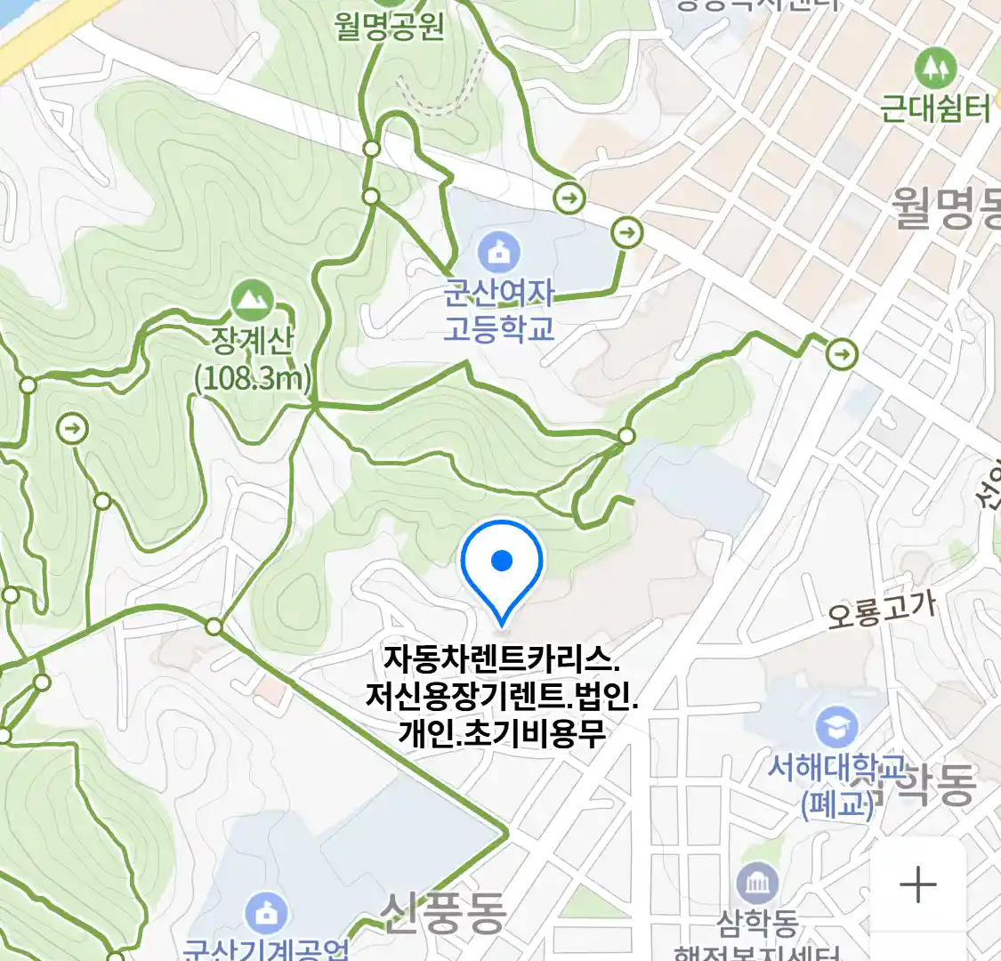 자동차렌트카리스.저신용장기렌트.법인.개인.초기비용무 위치