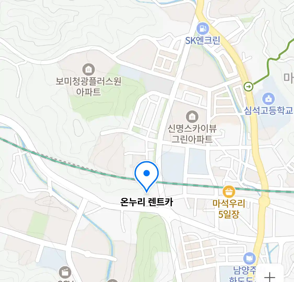 온누리 렌트카 위치