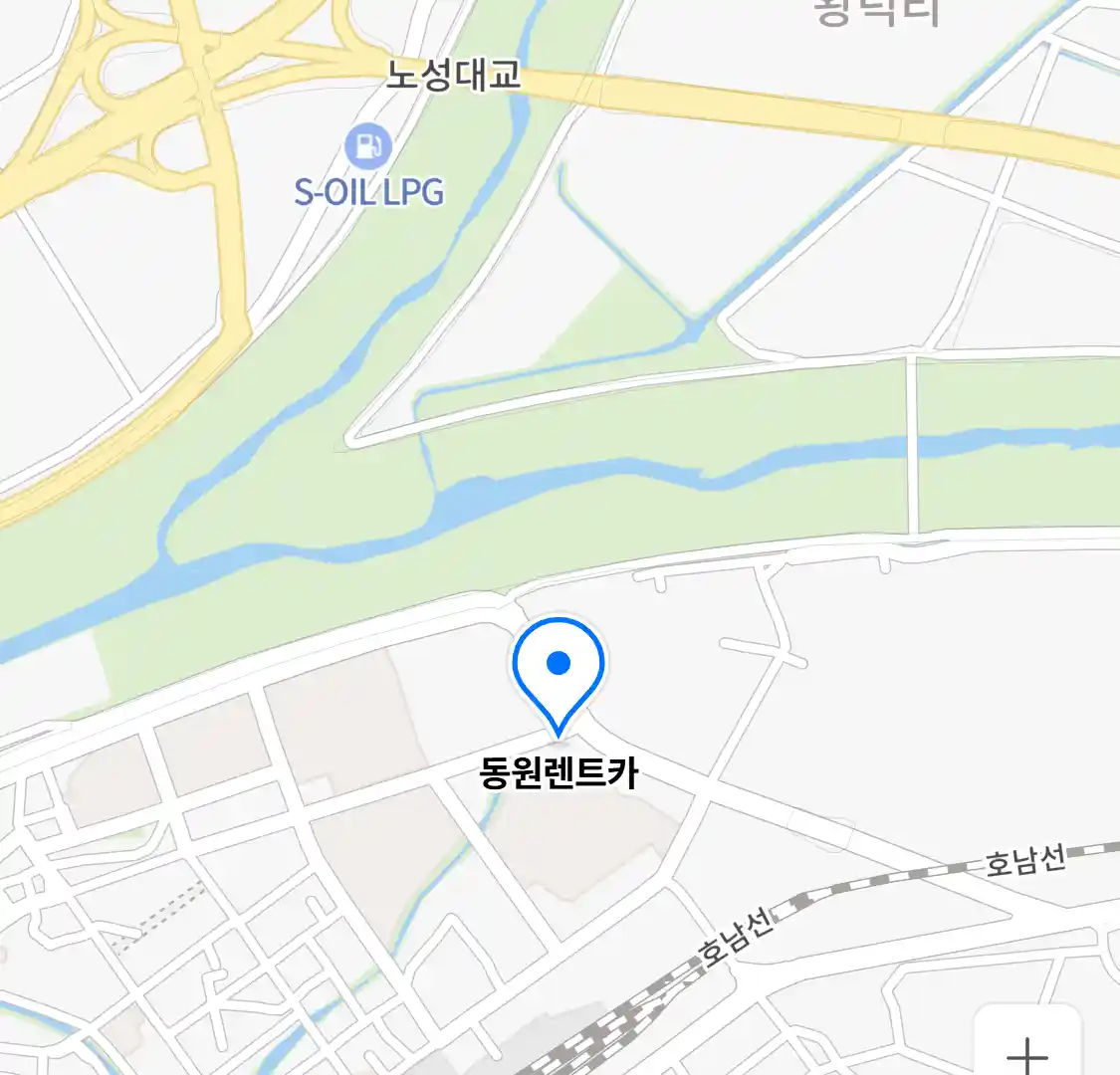 동원렌트카 위치