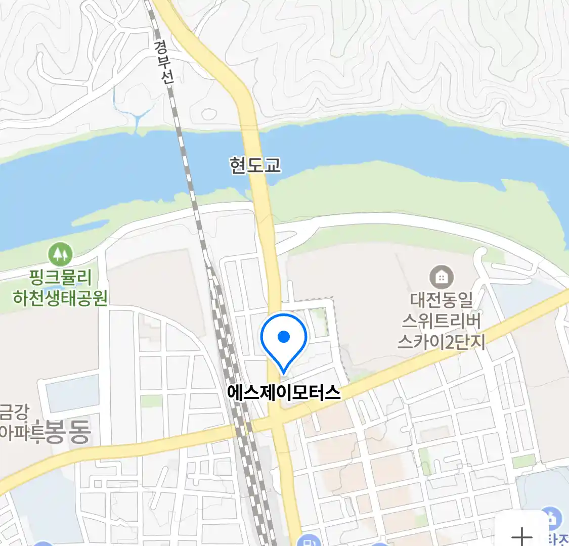 에스제이모터스 위치