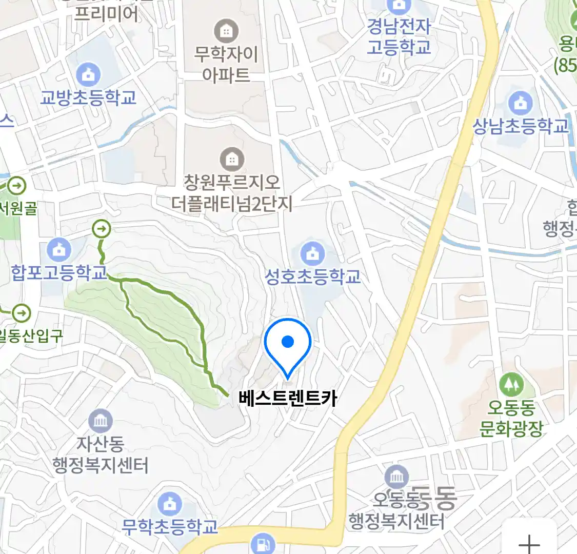 베스트렌트카 위치